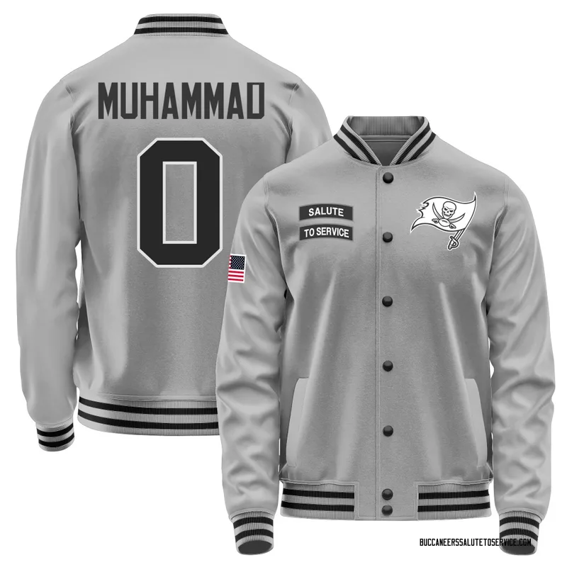 Men's Al-Quadin Muhammad Tampa Bay Buccaneers Gray Salute to Service Performance Jacket