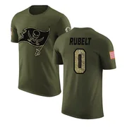 Men's Paul Rubelt Tampa Bay Buccaneers Legend Olive Salute to Service T-Shirt