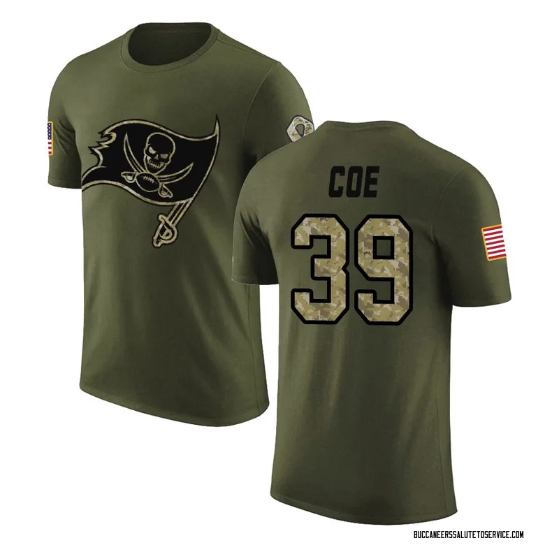Men's Ryan Coe Tampa Bay Buccaneers Legend Olive Salute to Service T-Shirt