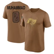 Youth Al-Quadin Muhammad Tampa Bay Buccaneers Legend Brown 2023 Salute To Service Performance T-Shirt