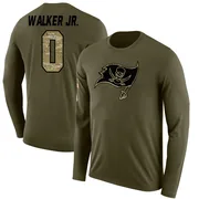 Youth Anthony Walker Jr. Tampa Bay Buccaneers Legend Olive Salute to Service Sideline Long Sleeve T-Shirt