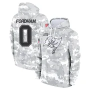 Youth Caden Fordham Tampa Bay Buccaneers Camo Arctic 2024 Salute to Service Club Fleece Pullover Hoodie