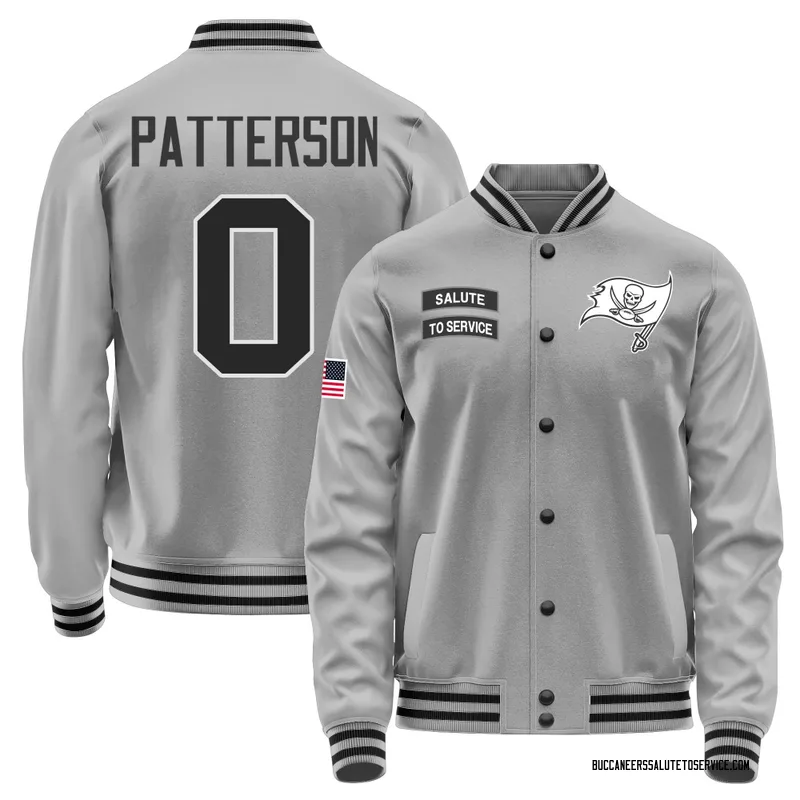 Youth Dean Patterson Tampa Bay Buccaneers Gray Salute to Service Performance Jacket