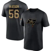 Youth Desmond Watson Tampa Bay Buccaneers Black 2020 Salute To Service Performance T-Shirt