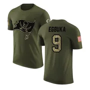 Youth Emeka Egbuka Tampa Bay Buccaneers Legend Olive Salute to Service T-Shirt
