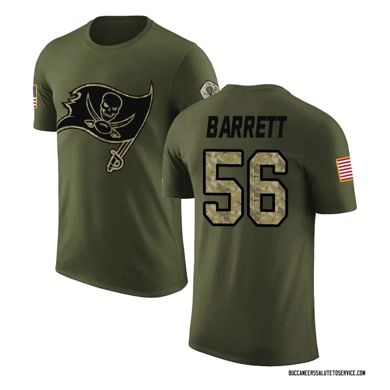Youth Shaquil Barrett Tampa Bay Buccaneers Legend Olive Salute to Service T-Shirt